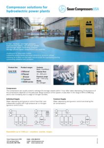 Sauer USA Hydro Power Plants