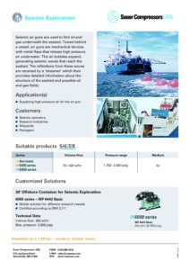 Sauer USA Seismic Exploration