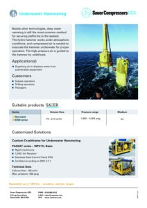 Sauer USA Underwater Hammering