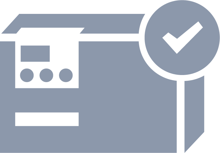 checkmark machine icon